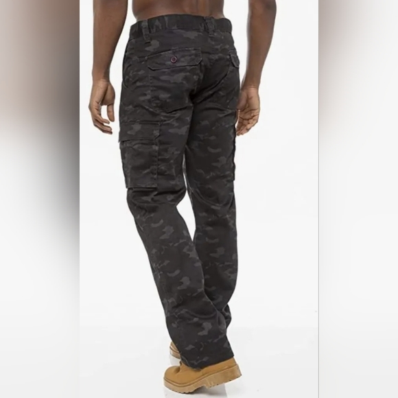 KRUZE Mens Cargo Combat Trousers Size 42R - Picture 3 of 8